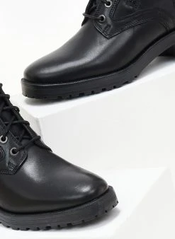 Αρβυλάκια δερμάτινα με φερμουάρ CARMELA 160270 - Μαύρο -The Fashion Project κατάστημα arvulakia dermatina me fermouar carmela 160270 106527 mir8