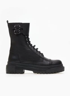 The Fashion Project Αρβυλάκια δερμάτινα με μικρές αγκράφες - Μαύρο -The Fashion Project κατάστημα arvulakia dermatina me mikres agkrafes 108286 f3cb