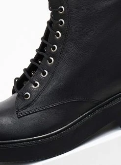 The Fashion Project Αρβυλάκια δερμάτινα με θηλάκι - Μαύρο -The Fashion Project κατάστημα arvulakia dermatina me thilaki 108277 4fkt