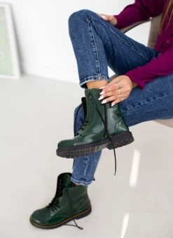 The Fashion Project Αρβυλάκια φλωρεντίκ με ραφή - Κυπαρισσί -The Fashion Project κατάστημα arvulakia flwrentik me rafi 109397 hfpn