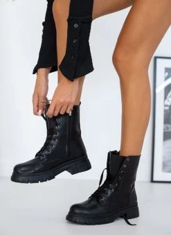 The Fashion Project Αρβυλάκια με Chunky σόλα - Μαύρο