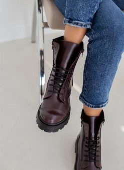 The Fashion Project Αρβυλάκια με διπλό φερμουάρ - Μπορντό -The Fashion Project κατάστημα arvulakia me diplo fermouar 109401 ug1x