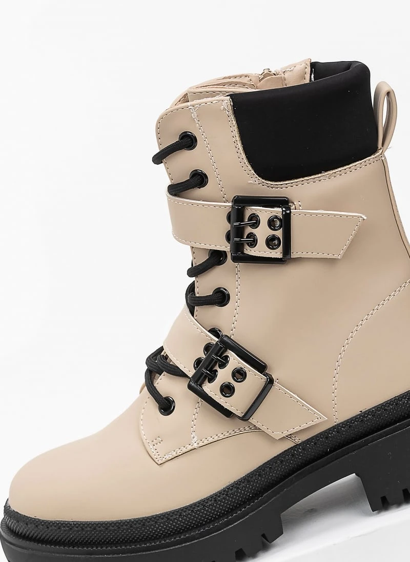 The Fashion Project Αρβυλάκια με διπλό ζωνάκι - Μπεζ 5 The Fashion Project Αρβυλάκια με διπλό ζωνάκι - Μπεζ - Image 5