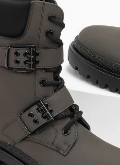 The Fashion Project Αρβυλάκια με διπλό ζωνάκι - Λαδί -The Fashion Project κατάστημα arvulakia me diplo zwnaki 99253 2ocs