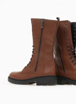 The Fashion Project Αρβυλάκια με εξωτερικό φερμουάρ - Ταμπά -The Fashion Project κατάστημα arvulakia me ekswteriko fermouar 109512 87r3