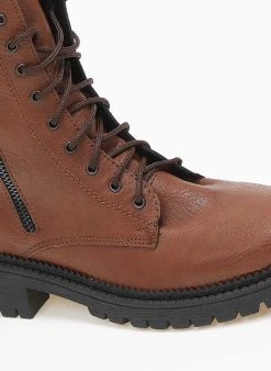 The Fashion Project Αρβυλάκια με εξωτερικό φερμουάρ - Ταμπά -The Fashion Project κατάστημα arvulakia me ekswteriko fermouar 109512 l8rx