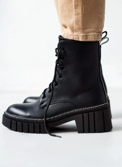 The Fashion Project Αρβυλάκια με έντονη ραφή στη σόλα - Μαύρο -The Fashion Project κατάστημα arvulakia me entoni rafi sti sola 105874 fkea