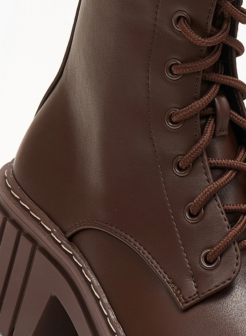 The Fashion Project Αρβυλάκια με έντονη ραφή στη σόλα - Καφέ 3 The Fashion Project Αρβυλάκια με έντονη ραφή στη σόλα - Καφέ - Image 3