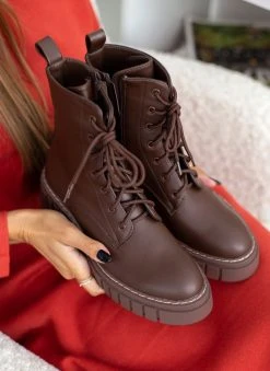 The Fashion Project Αρβυλάκια με έντονη ραφή στη σόλα - Καφέ