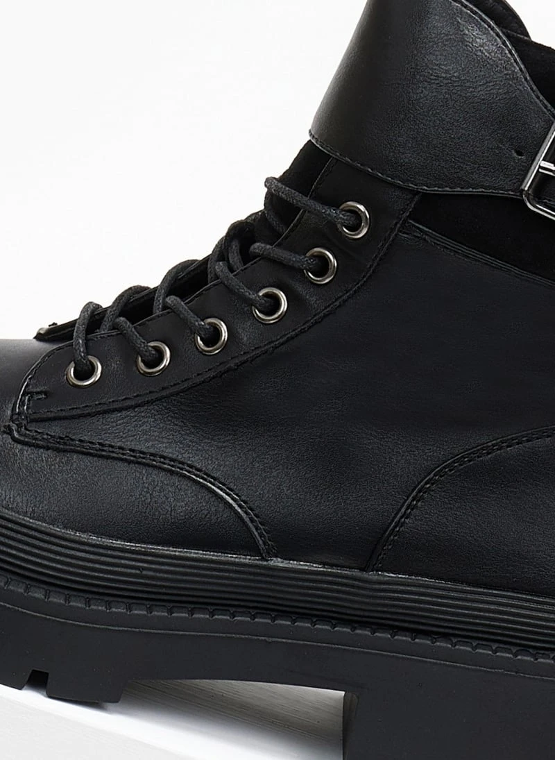 The Fashion Project Αρβυλάκια με φαρδύ ζωνάκι - Μαύρο 6 The Fashion Project Αρβυλάκια με φαρδύ ζωνάκι - Μαύρο - Image 6