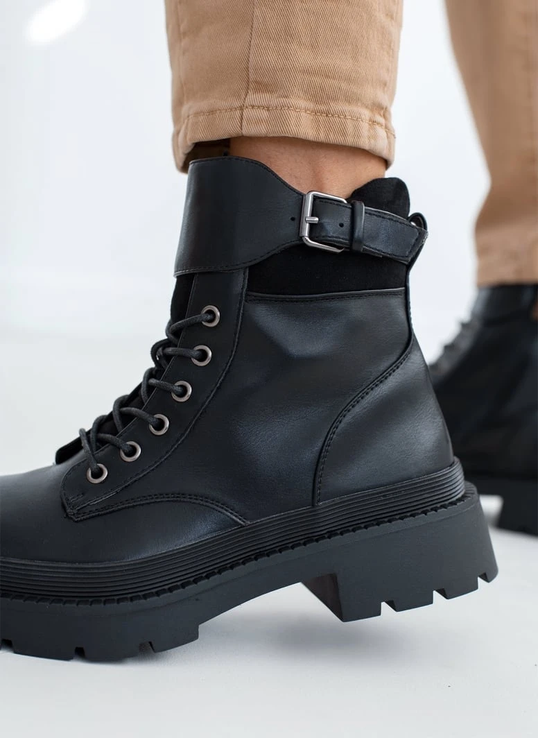 The Fashion Project Αρβυλάκια με φαρδύ ζωνάκι - Μαύρο 4 The Fashion Project Αρβυλάκια με φαρδύ ζωνάκι - Μαύρο - Image 4