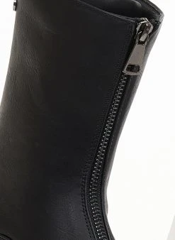 Xti Footwear Αρβυλάκια με φερμουάρ Xti 140267 - Μαύρο -The Fashion Project κατάστημα arvulakia me fermouar xti 140267 107124 82ks