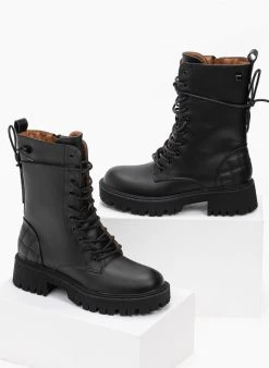 The Fashion Project Αρβυλάκια με καπιτονέ λεπτομέρεια - Μαύρο -The Fashion Project κατάστημα arvulakia me kapitone leptomereia 98946 uzns