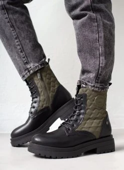 Αρβυλάκια με καπιτονέ σχέδιο Refresh 170292 - Λαδί