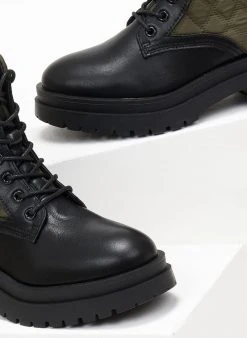 Αρβυλάκια με καπιτονέ σχέδιο Refresh 170292 - Λαδί -The Fashion Project κατάστημα arvulakia me kapitone sxedio refresh 170292 107130 tj9v