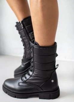 Xti Footwear Αρβυλάκια με καπιτονέ σχέδιο Xti 140625 - Μαύρο