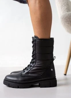 Xti Footwear Αρβυλάκια με καπιτονέ σχέδιο Xti 140625 - Μαύρο -The Fashion Project κατάστημα arvulakia me kapitone sxedio xti 140625 106511 k4rm