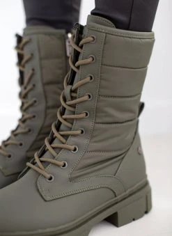 Xti Footwear Αρβυλάκια με καπιτονέ σχέδιο Xti 140625 - Λαδί