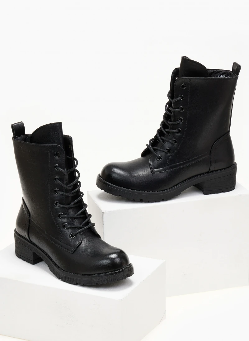 The Fashion Project Αρβυλάκια με κορδόνια - Μαύρο 5 The Fashion Project Αρβυλάκια με κορδόνια - Μαύρο - Image 5