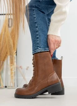 The Fashion Project Αρβυλάκια με κορδόνια - Ταμπά -The Fashion Project κατάστημα arvulakia me kordonia 105872 24g3