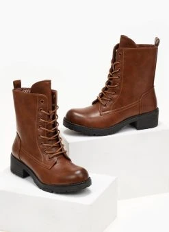 The Fashion Project Αρβυλάκια με κορδόνια - Ταμπά -The Fashion Project κατάστημα arvulakia me kordonia 105872 sszu