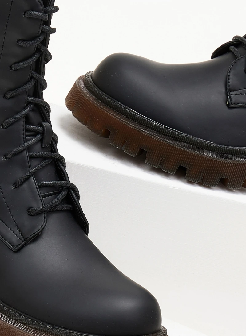 The Fashion Project Αρβυλάκια με κρεπ σόλα - Μαύρο 2 The Fashion Project Αρβυλάκια με κρεπ σόλα - Μαύρο - Image 2