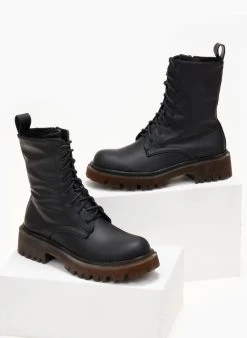 The Fashion Project Αρβυλάκια με κρεπ σόλα - Μαύρο 9 The Fashion Project Αρβυλάκια με κρεπ σόλα - Μαύρο -The Fashion Project κατάστημα arvulakia me krep sola 105992 l80j