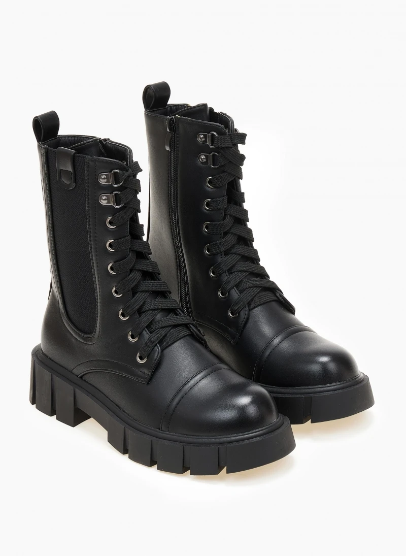 The Fashion Project Αρβυλάκια με λάστιχο στην εξωτερική πλευρά - Μαύρο 5 The Fashion Project Αρβυλάκια με λάστιχο στην εξωτερική πλευρά - Μαύρο - Image 5