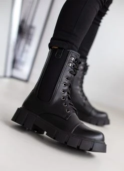 The Fashion Project Αρβυλάκια με λάστιχο στην εξωτερική πλευρά - Μαύρο 13 The Fashion Project Αρβυλάκια με λάστιχο στην εξωτερική πλευρά - Μαύρο -The Fashion Project κατάστημα arvulakia me lastixo stin ekswteriki pleura 105866 os0k