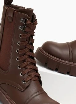 The Fashion Project Αρβυλάκια με λάστιχο στην εξωτερική πλευρά - Καφέ 9 The Fashion Project Αρβυλάκια με λάστιχο στην εξωτερική πλευρά - Καφέ -The Fashion Project κατάστημα arvulakia me lastixo stin ekswteriki pleura 105868 ck7c