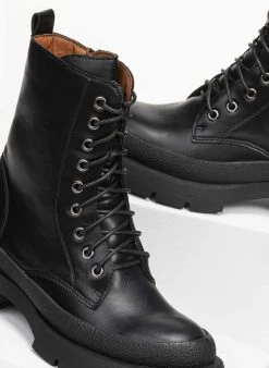 The Fashion Project Αρβυλάκια με μεταλλικές λεπτομέρειες - Μαύρο -The Fashion Project κατάστημα arvulakia me metallikes leptomereies 95346 kxvb