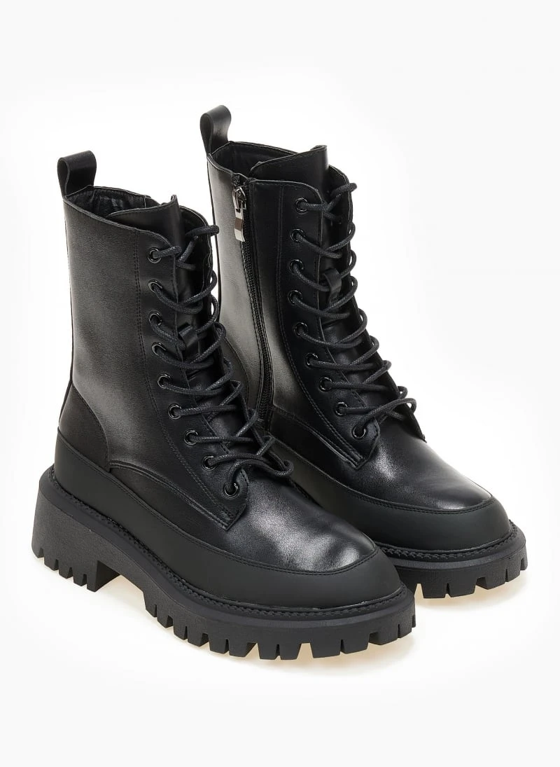 The Fashion Project Αρβυλάκια με ψηλή τρακτερωτή σόλα - Μαύρο 3 The Fashion Project Αρβυλάκια με ψηλή τρακτερωτή σόλα - Μαύρο - Image 3