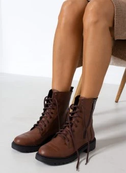 The Fashion Project Αρβυλάκια με ραφές - Ταμπά -The Fashion Project κατάστημα arvulakia me rafes 109506 4lw5