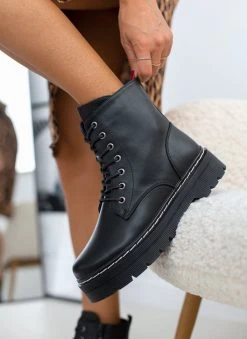 The Fashion Project Αρβυλάκια με ραφή στη σόλα - Μαύρο -The Fashion Project κατάστημα arvulakia me rafi sti sola 108704 sgcf