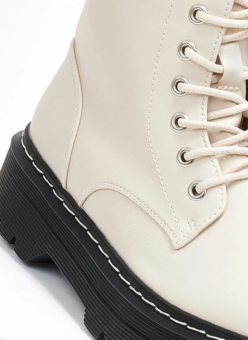 The Fashion Project Αρβυλάκια με ραφή στη σόλα - Μπεζ 6 The Fashion Project Αρβυλάκια με ραφή στη σόλα - Μπεζ - Image 6