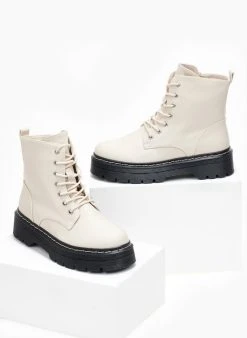 The Fashion Project Αρβυλάκια με ραφή στη σόλα - Μπεζ 11 The Fashion Project Αρβυλάκια με ραφή στη σόλα - Μπεζ -The Fashion Project κατάστημα arvulakia me rafi sti sola 108705 5e5t