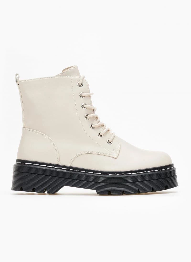 The Fashion Project Αρβυλάκια με ραφή στη σόλα - Μπεζ 2 The Fashion Project Αρβυλάκια με ραφή στη σόλα - Μπεζ - Image 2