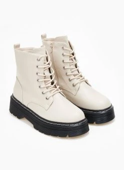 The Fashion Project Αρβυλάκια με ραφή στη σόλα - Μπεζ 9 The Fashion Project Αρβυλάκια με ραφή στη σόλα - Μπεζ -The Fashion Project κατάστημα arvulakia me rafi sti sola 108705 zyfs