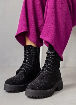 The Fashion Project Αρβυλάκια με Strass - Μαύρο