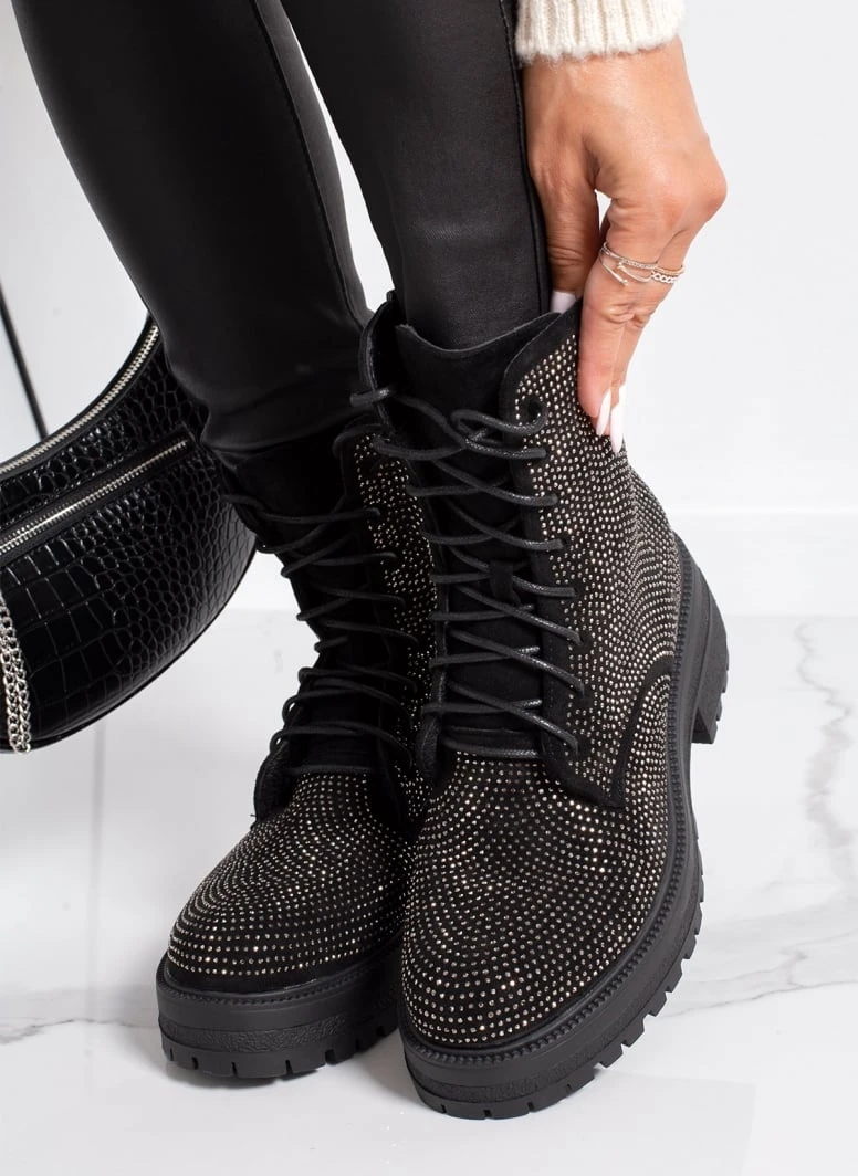 The Fashion Project Αρβυλάκια με Strass - Ατσαλί 2 The Fashion Project Αρβυλάκια με Strass - Ατσαλί - Image 2