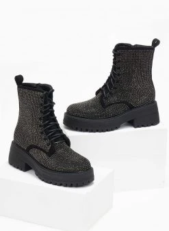 The Fashion Project Αρβυλάκια με Strass - Ατσαλί 12 The Fashion Project Αρβυλάκια με Strass - Ατσαλί -The Fashion Project κατάστημα arvulakia me strass 109366 sy15