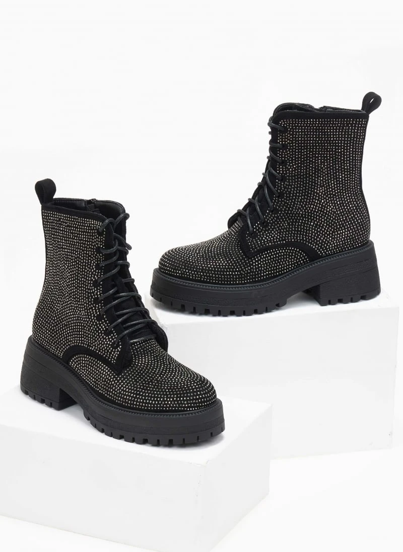 The Fashion Project Αρβυλάκια με Strass - Ατσαλί 5 The Fashion Project Αρβυλάκια με Strass - Ατσαλί - Image 5