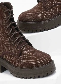 The Fashion Project Αρβυλάκια με Strass - Καφέ 10 The Fashion Project Αρβυλάκια με Strass - Καφέ -The Fashion Project κατάστημα arvulakia me strass 109435 3nvh