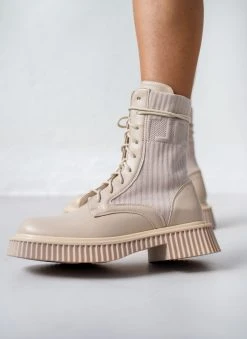 The Fashion Project Αρβυλάκια με σχέδιο κάλτσα - Μπεζ -The Fashion Project κατάστημα arvulakia me sxedio kaltsa 105857 0f1r