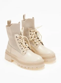 The Fashion Project Αρβυλάκια με σχέδιο κάλτσα στη γάμπα - Μπεζ 12 The Fashion Project Αρβυλάκια με σχέδιο κάλτσα στη γάμπα - Μπεζ -The Fashion Project κατάστημα arvulakia me sxedio kaltsa sti gampa 105846 rpy9