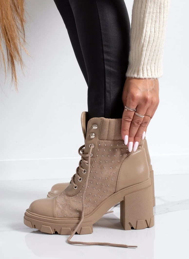 The Fashion Project Αρβυλάκια με τακούνι και τρουκς - Τάουπε 8 The Fashion Project Αρβυλάκια με τακούνι και τρουκς - Τάουπε - Image 8