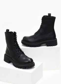 The Fashion Project Αρβυλάκια με υφασμάτινο θηλάκι - Μαύρο -The Fashion Project κατάστημα arvulakia me ufasmatino thilaki 107963 z1pk