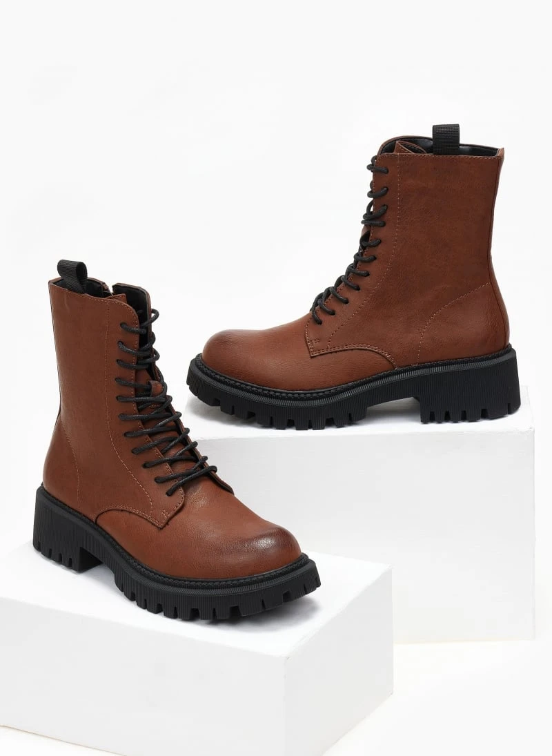 The Fashion Project Αρβυλάκια με υφασμάτινο θηλάκι - Καφέ 5 The Fashion Project Αρβυλάκια με υφασμάτινο θηλάκι - Καφέ - Image 5