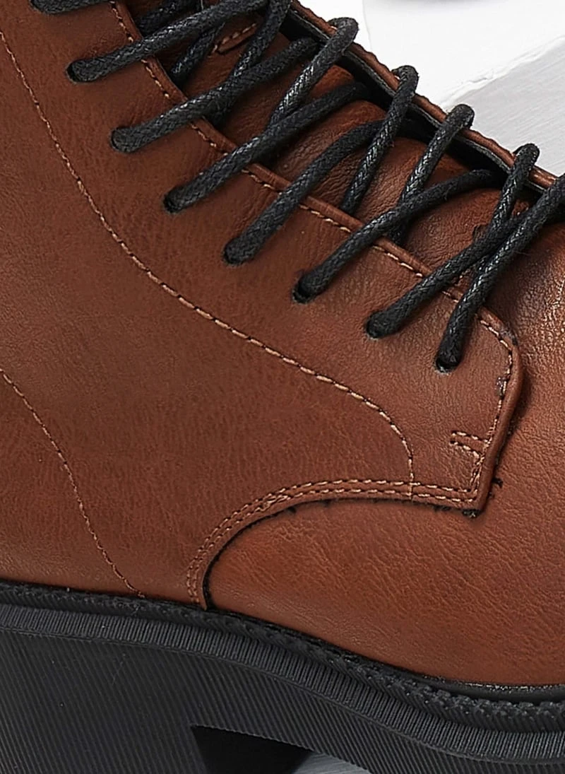 The Fashion Project Αρβυλάκια με υφασμάτινο θηλάκι - Καφέ 6 The Fashion Project Αρβυλάκια με υφασμάτινο θηλάκι - Καφέ - Image 6