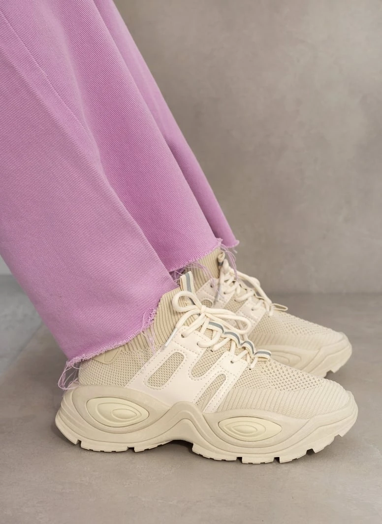 The Fashion Project Sneakers Slip On - Μπεζ 1 The Fashion Project Sneakers Slip On - Μπεζ